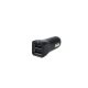 Car Charger 12-24V 2xUSB 2.4A Black Type 1