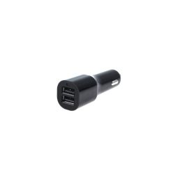 Car Charger 12-24V 2xUSB 2.4A Black Type 2