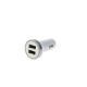 Car Charger 12-24V 2xUSB 2.4A White Type 2
