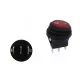 Switch Round ON-OFF 3PIN Red