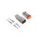 Waterproof connector 2PIN