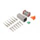 Waterproof connector 6PIN