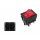 Rocker switch 6 PIN Red