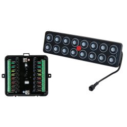 Set of 16 switches with circuit controller