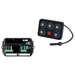 Set of 5 switches with circuit controller