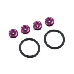 Bumper Trunk Fasteners Quick Release SLIDE - Purple