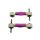 Control arms Honda Civic V VI Rear Adjustable Red