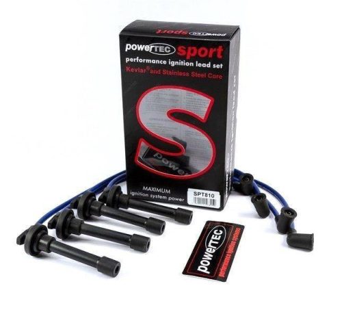 PowerTEC Ignition Leads HONDA CIVIC INTEGRA AERODECK 98-01 BLUE