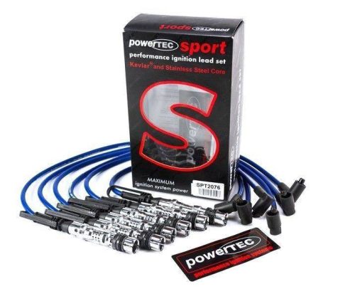PowerTEC Ignition Leads VW BORA GOLF SHARAN 2.8 V6 99-10 BLUE