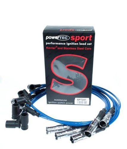 PowerTEC Ignition Leads MERCEDES-BENZ 190E E G S SL 300 85-94 RED