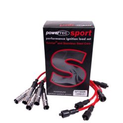   PowerTEC Ignition Leads AUDI 80 100 A6 A8 VW PASSAT 2.4 2.6 2.8L 90-00 RED