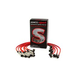   PowerTEC Ignition Leads AUDI 50 VW CADDY GOLF I JETTA SCIROCCO I RED