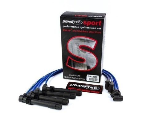 PowerTEC Ignition Leads SEAT LEON AUDI A3 VW GOLF IV BORA 1.8L 96+ BLUE
