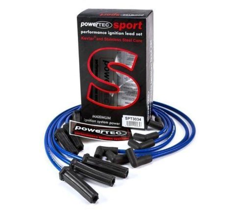 PowerTEC Ignition Leads CHEVROLET CAMARO IMPALA TRANS SPORT V6 88-97 BLUE
