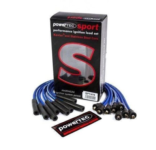 PowerTEC Ignition Leads LAND ROVER DISCOVERY RANGE ROVER 3.9 4.0 4.6 V8 BLUE