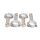 ZRP Conrod Kit Ford Cosworth 2.0L 128.50 Pin:24.00 I-Beam