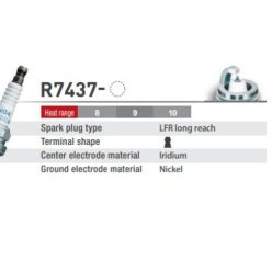 NGK Racing Spark Plug M14 x 26.5mm (Hex 16.0mm)