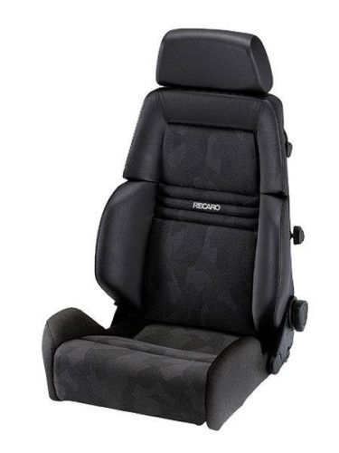 Racing Seat Recaro Expert L (LT/X) Artista Black / Artificial leather Black