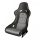 Racing Seat Recaro Rennschalen (ABE) / Racing shells (ABE) Pole Position Classic Line Leather Black / Pepita