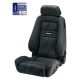 Racing Seat Recaro Ergomed E - SAB Clima Artista Black / Nardo Black