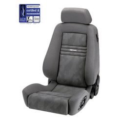   Racing Seat Recaro Ergomed E - SAB Clima Artista Grey / Nardo Grey