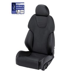   Racing Seat Recaro AM19 Style XL TOPLINE Dinamica Black / Leather Black