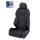 Racing Seat Recaro AM19 Style XL TOPLINE Dinamica Black / Leather Black