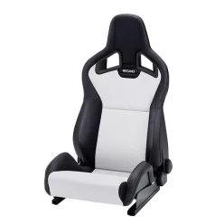   Racing Seat Recaro Sportster CS with heating Artificial leather Black / Dinamica Silver