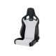 Racing Seat Recaro Cross Sportster CS with heating Artificial leather Black / Dinamica Silver