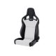 Racing Seat Recaro Cross Sportster CS SAB with heating Artificial leather Black / Dinamica Silver
