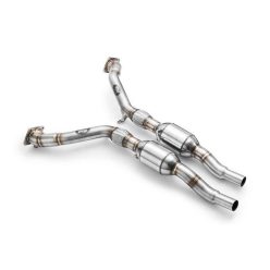   Downpipe AUDI A6, S4, S6, RS4 B5, Allroad C5 2.7 T + silencer