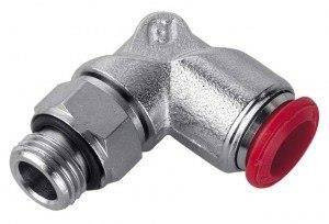L-type connector for fire extinguishing system