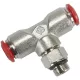 T-type connector for fire extinguishing system OMP