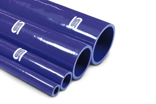 30mm Straight Hose - 500mm-Colour Blue Hoses Colour Black Hoses
