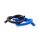 Mega Flex Wire Reinforced Silicone Straight 19mm-Colour Blue Hoses Colour Black Hoses