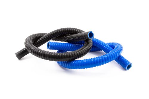 Mega Flex Wire Reinforced Silicone Straight Hose 28mm Black
