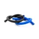 Mega Flex Wire Reinforced Silicone Straight Hose 30mm Blue