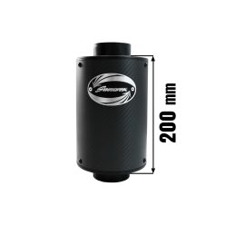 Carbon air filter 200x130 77mm