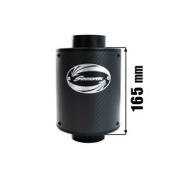 Carbon air filter 165x130 70mm