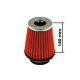 Simota Air Filter H:140mm DIA:60-77mm JAU-X12109-05 Red