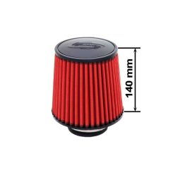 Simota Air Filter H:140mm DIA:60-77mm JAU-X02101-06 Red