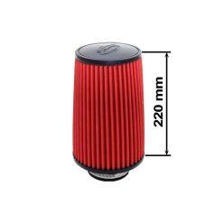 Simota Air Filter H:220mm DIA:60-77mm JAU-X02101-15 Red