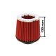 Simota Air Filter H:130mm DIA:60-77mm JAU-X02102-05 Red
