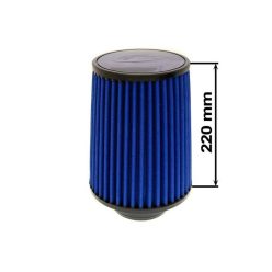 Simota Air Filter H:220mm DIA:60-77mm JAU-X02201-15 Blue