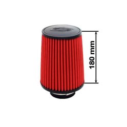 Simota Air Filter H:180mm DIA:80-89mm JAU-X02101-11 Red