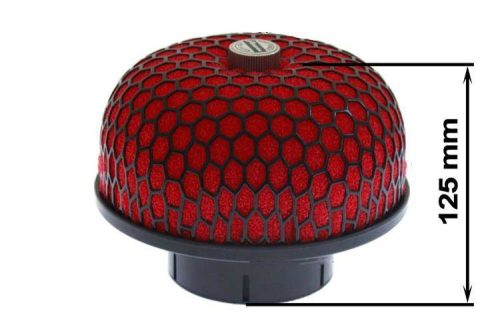 Simota Mushroom Air Filter 60-77mm Red JAUWS-245