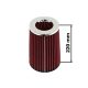 Simota Air Filter H:220mm DIA:84mm JAUWS-022A Red