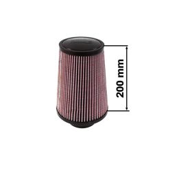 TurboWorks Air Filter H:200 DIA:101mm Purple