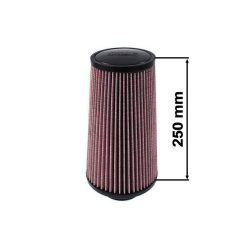 TurboWorks Air Filter H:250 DIA:101mm Purple