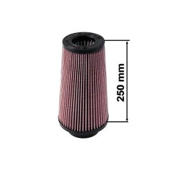 TurboWorks Air Filter H:250mm DIA:60-77mm Purple